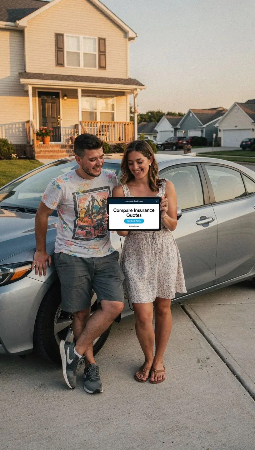 Grafika ilustrująca różne opcje ubezpieczeń komunikacyjnych dostępnych na rynku.